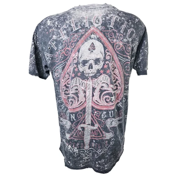 Affliction American Customs REVERSIBLE graphic tee - Picture 3 of 11